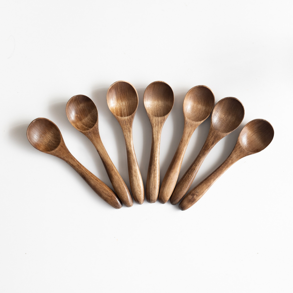 Salt & Spice Co. Wooden Salt Spoon.