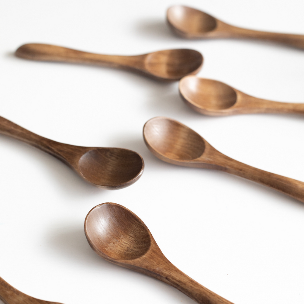 Salt & Spice Co. Wooden Salt Spoon.
