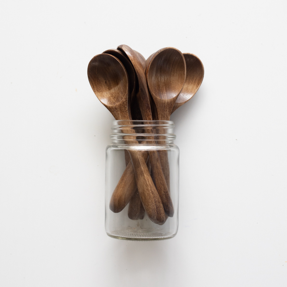 Salt & Spice Co. Wooden Salt Spoon.